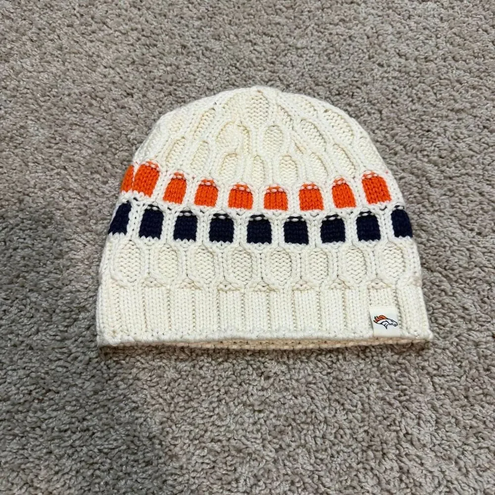 Nfl Men's Cream and White Hat